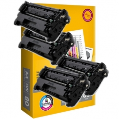 Toner Vision Tech HP CF226X kompatibil 4x + papier 