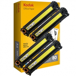 Toner Vision Tech HP CB542 yellow kompatibil 4x + papier 