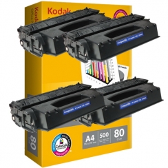 Toner Vision Tech HP Q5949X kompatibil 4x + papier 