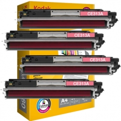 Toner Vision Tech HP CE313A magenta kompatibil 4x + papier 