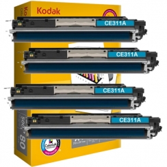 Toner Vision Tech HP CE311A cyan kompatibil 4x + papier 