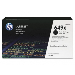 Toner HP CE260XD black (HP 649X), dualpack