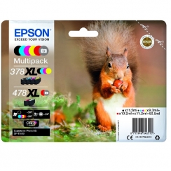 Multipack Epson T378, 378XL + 478XL CMYK