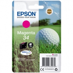 Atramentová kazeta Epson T3463, 34 magenta 