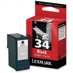 Atramentová kazeta Lexmark 34, čierna 18C0034E