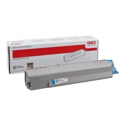 Toner OKI MC861, cyan 44059255 