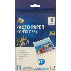 Papier Dobre-tonery Glossy A6 230 g/m2, 50 ks