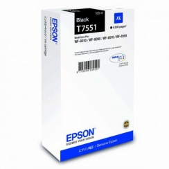 Atramentová kazeta Epson T7551, black 