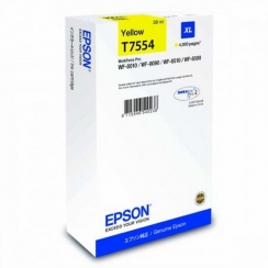 Atramentová kazeta Epson T7554, yellow 
