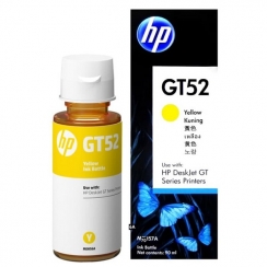 Atramentová náplň HP GT52, yellow M0H56AE