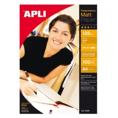 Papier APLI 12626 Matt Presentations A4 120 g/m2, 100 ks