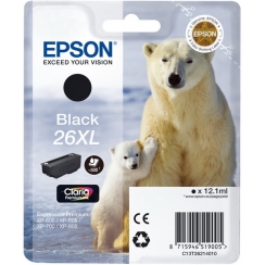 Atramentová kazeta Epson T2621, 26XL black