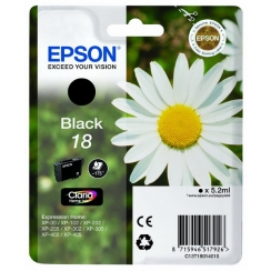 Atramentová kazeta Epson T1801, (18) black