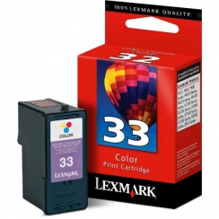 Atramentová kazeta Lexmark 33, color 18CX033E