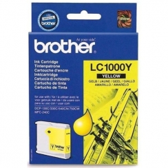 Atramentová kazeta Brother LC1000Y, yellow