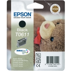 Atramentová kazeta Epson T0611, black