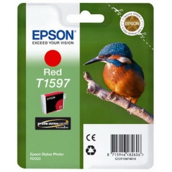 Atramentová kazeta Epson T1597, red