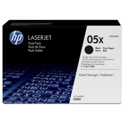 Toner HP CE505XD black (HP 05X), dualpack