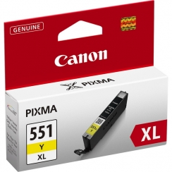 Atramentová kazeta Canon CLI-551Y XL, yellow