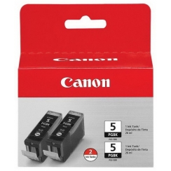 Twin pack Canon PGI-5BK, black 