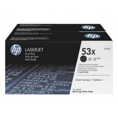 Toner HP Q7553XD black (HP 53X), dualpack