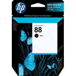 Atramentová náplň HP 88, black C9385AE