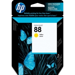 Atramentová náplň HP 88, yellow C9388AE