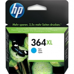 Atramentová náplň HP 364XL, cyan CB323EE