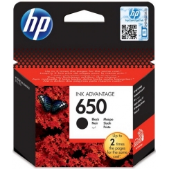 Atramentová náplň HP 650, black CZ101AE