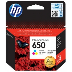 Atramentová náplň HP 650, color CZ102AE