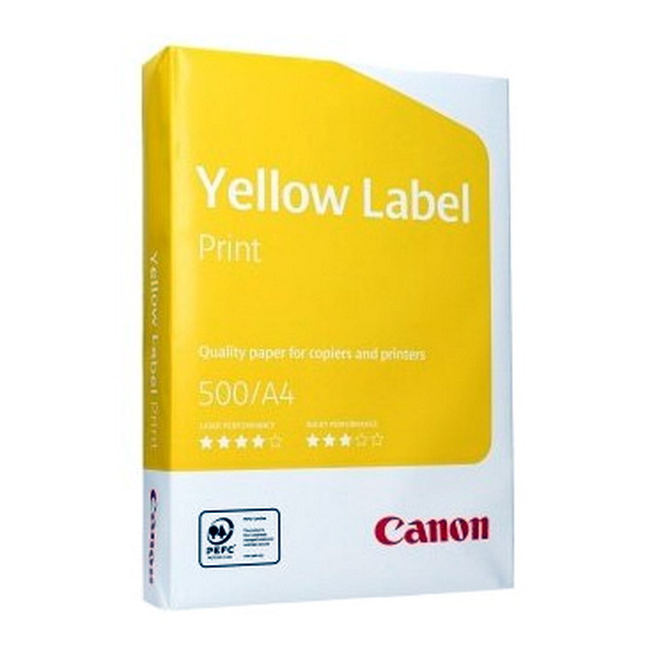 Офисная бумага формат а5. Бумага Canon Yellow Label copy a4/80г/м2/500л.. Бумага a4 Canon Yellow Label. Бумага Canon Yellow Label Print а4. Yellow Label а4 бумага Canon Yellow Label.